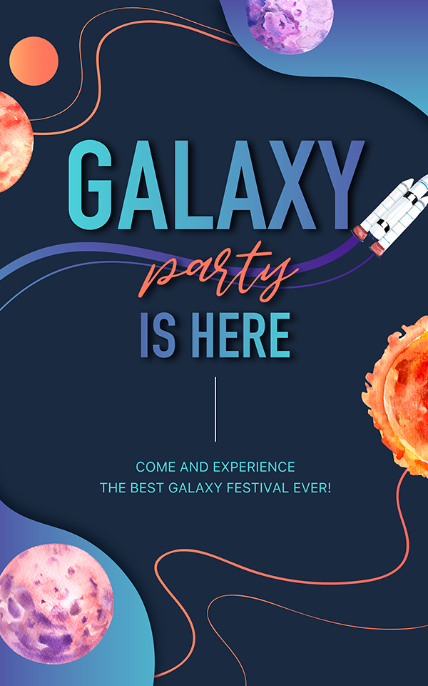 Galaxy Party Here